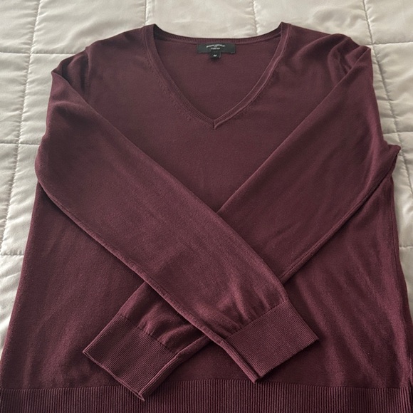 Banana Republic Forever Sweater Deep Red - Picture 5 of 5